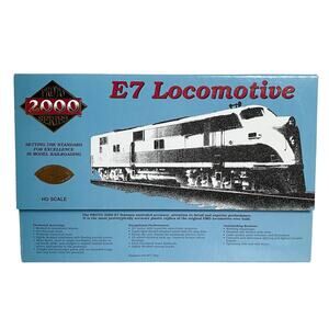 Proto 2000 21072 E7 Undecorated Mars Light Flat Numberboard Model Train